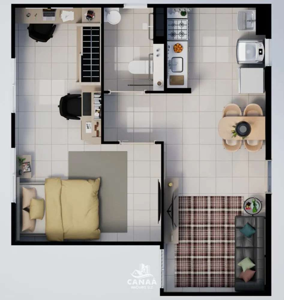 Apartamento, 2 quartos, 44 m² - Foto 16