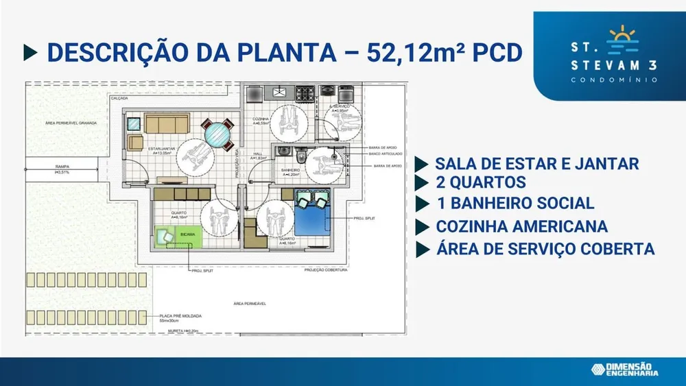 Casa de Condomínio, 2 quartos - Foto 14
