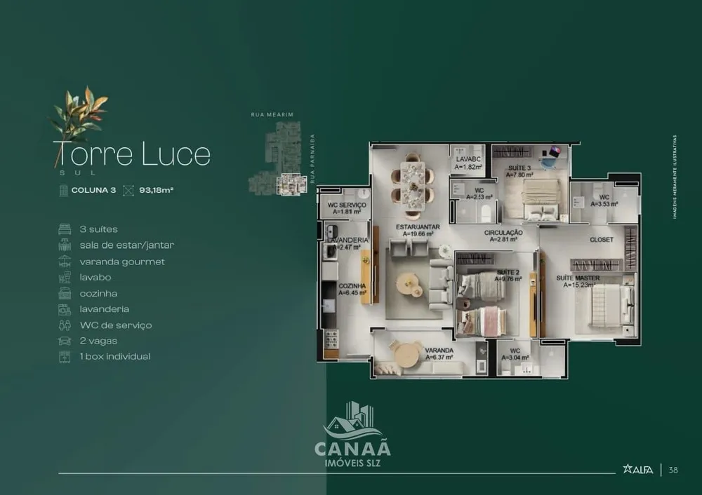 Apartamento, 3 quartos, 101 m² - Foto 11