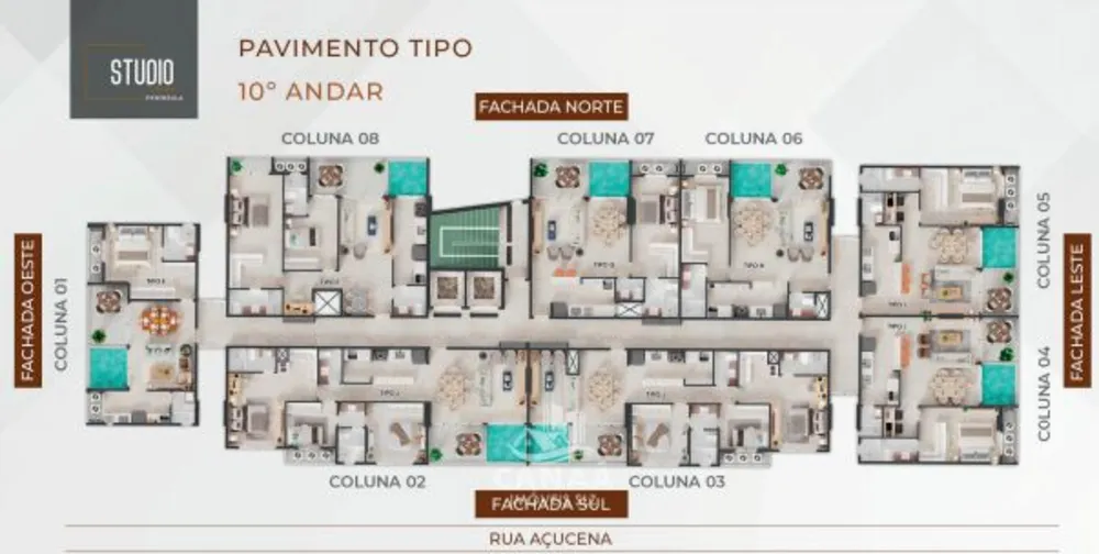 Apartamento, 1 quarto, 43 m² - Foto 9