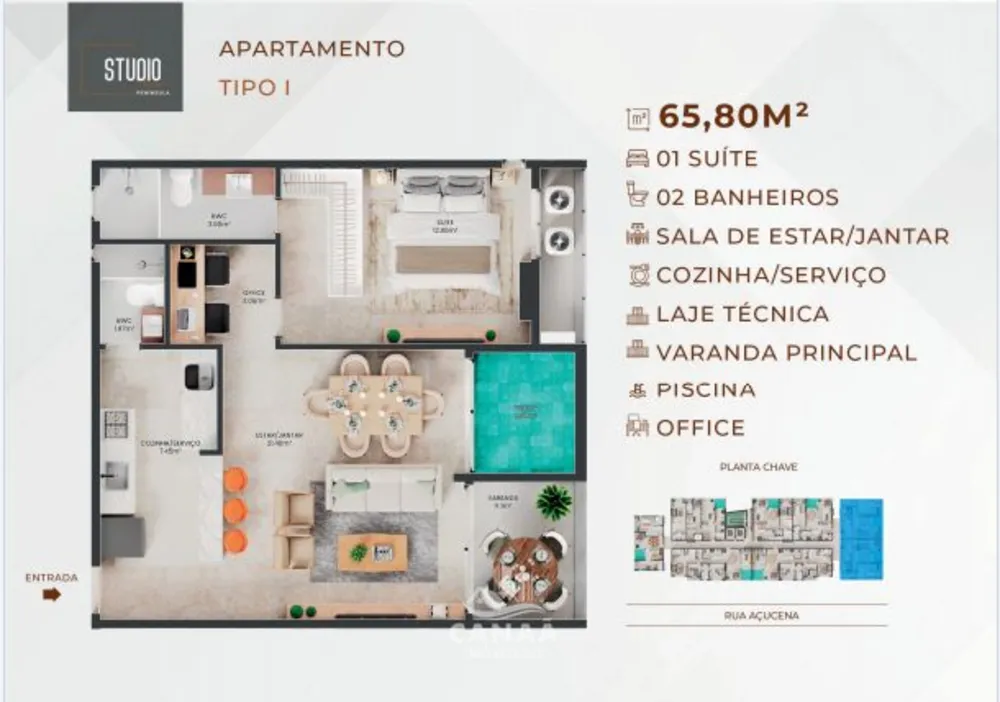 Apartamento, 2 quartos, 89 m² - Foto 16