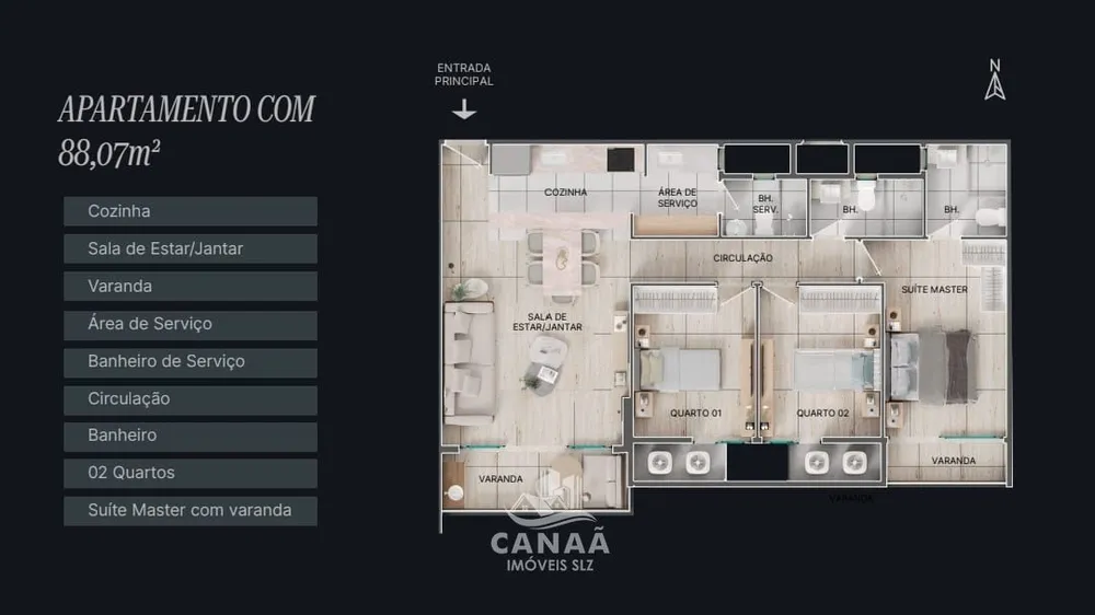 Apartamento, 3 quartos, 104 m² - Foto 10