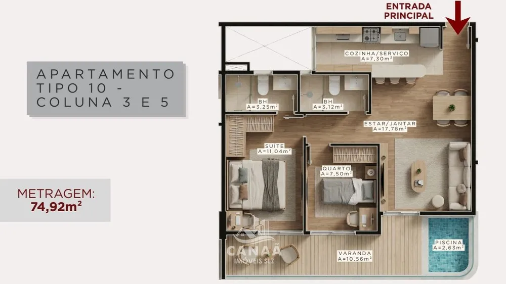 Apartamento, 3 quartos, 86 m² - Foto 16