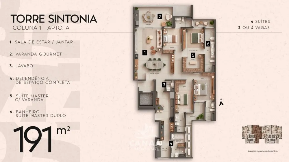 Apartamento, 4 quartos, 191 m² - Foto 13