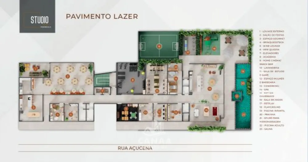 Apartamento, 2 quartos, 64 m² - Foto 2