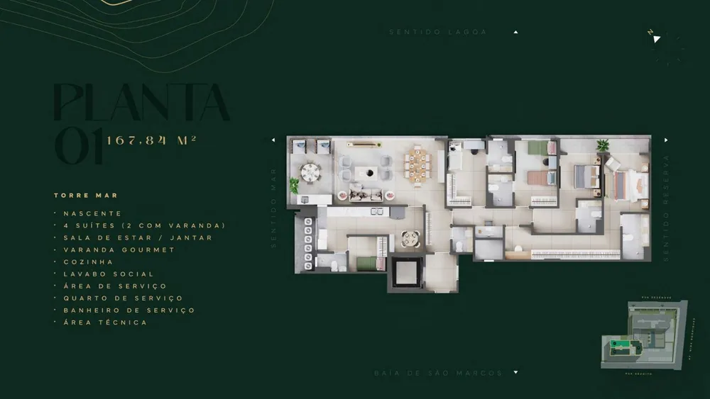 Apartamento, 4 quartos, 143 m² - Foto 10