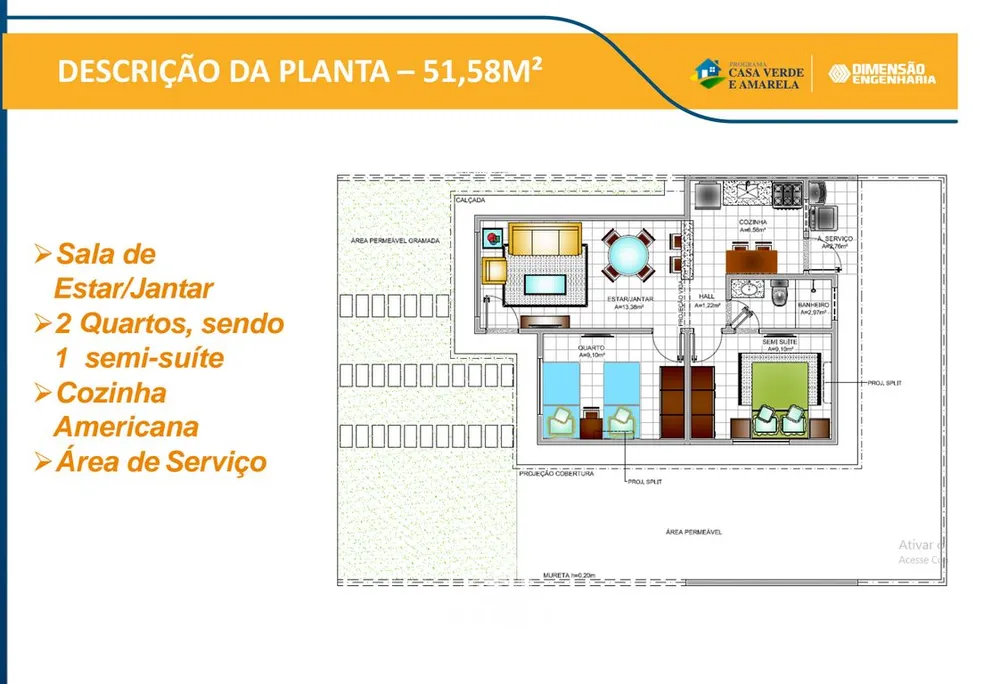 Casa de Condomínio, 2 quartos - Foto 14
