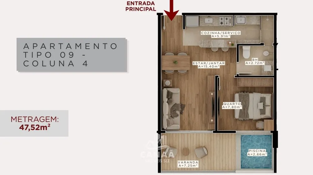 Apartamento, 2 quartos, 70 m² - Foto 16