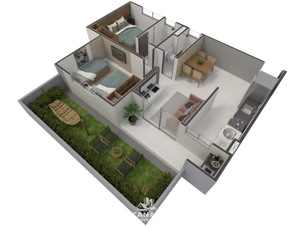 Apartamento, 2 quartos, 50 m² - Foto 16