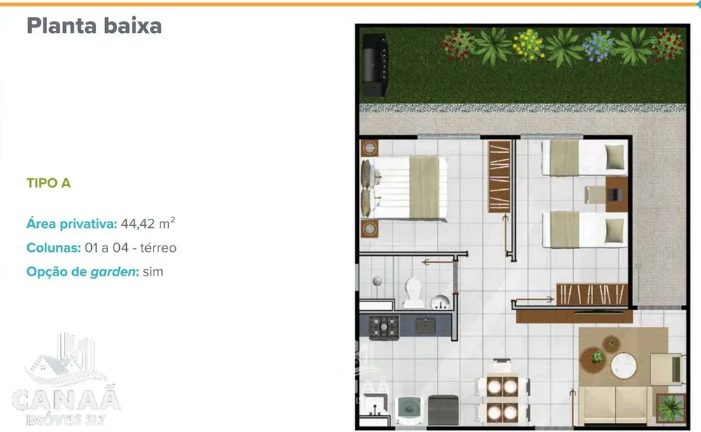 Apartamento, 2 quartos, 44 m² - Foto 5