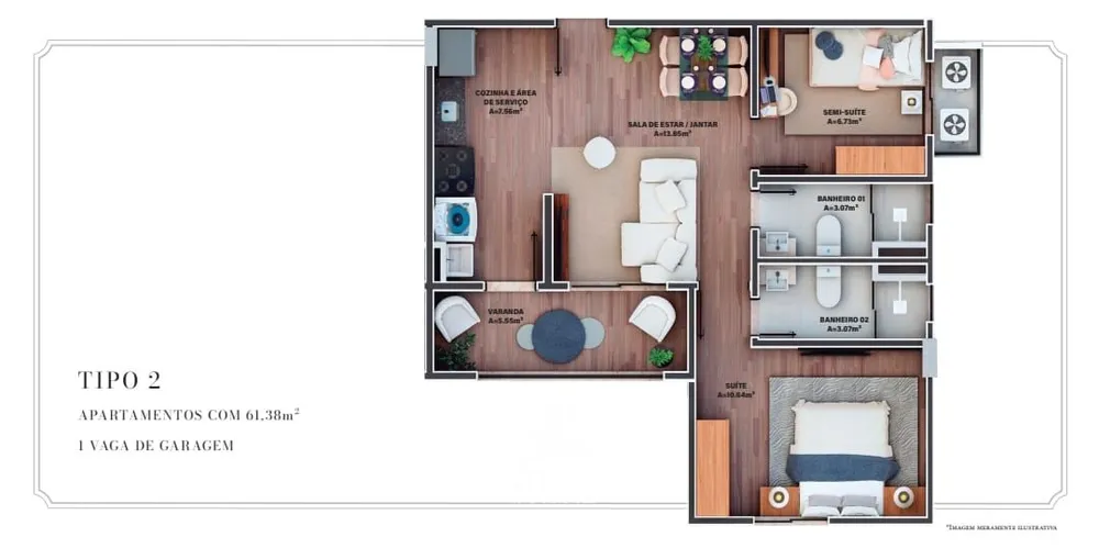 Apartamento, 3 quartos, 86 m² - Foto 11