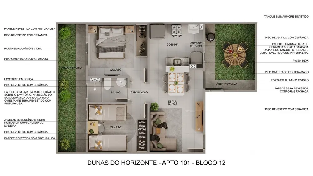 Apartamento, 2 quartos, 40 m² - Foto 11