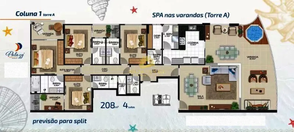Apartamento, 4 quartos, 204 m² - Foto 15