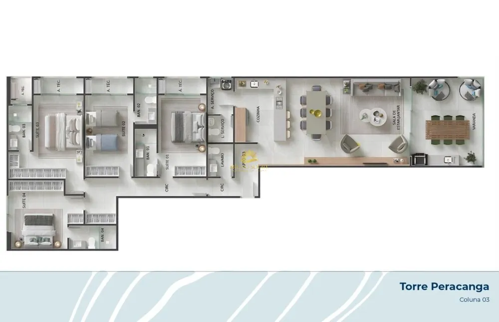 Apartamento, 4 quartos, 184 m² - Foto 13