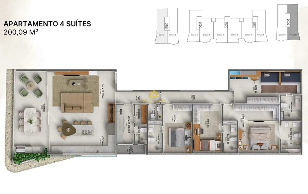 Apartamento, 4 quartos, 175 m² - Foto 15