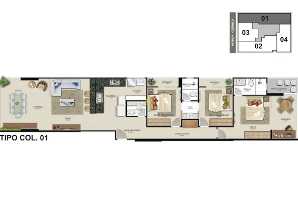 Apartamento, 3 quartos, 106 m² - Foto 14