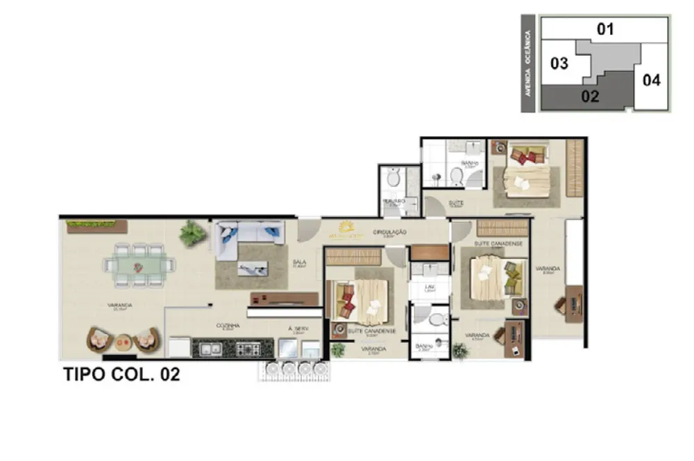 Apartamento, 3 quartos, 106 m² - Foto 5