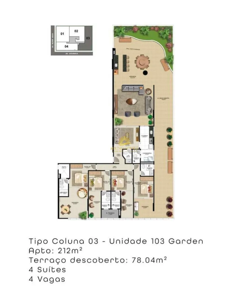 Apartamento, 4 quartos, 221 m² - Foto 11
