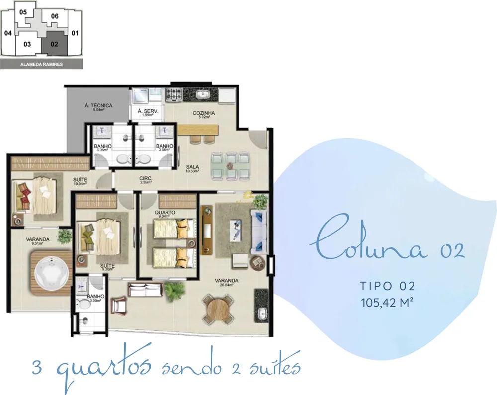 Apartamento, 3 quartos, 244 m² - Foto 5
