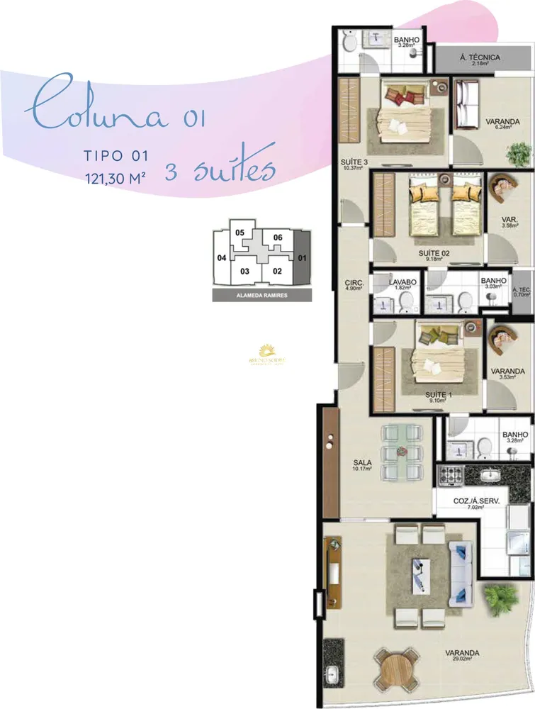 Apartamento, 3 quartos, 244 m² - Foto 11
