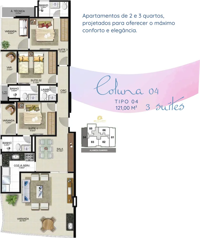 Apartamento, 3 quartos, 244 m² - Foto 9