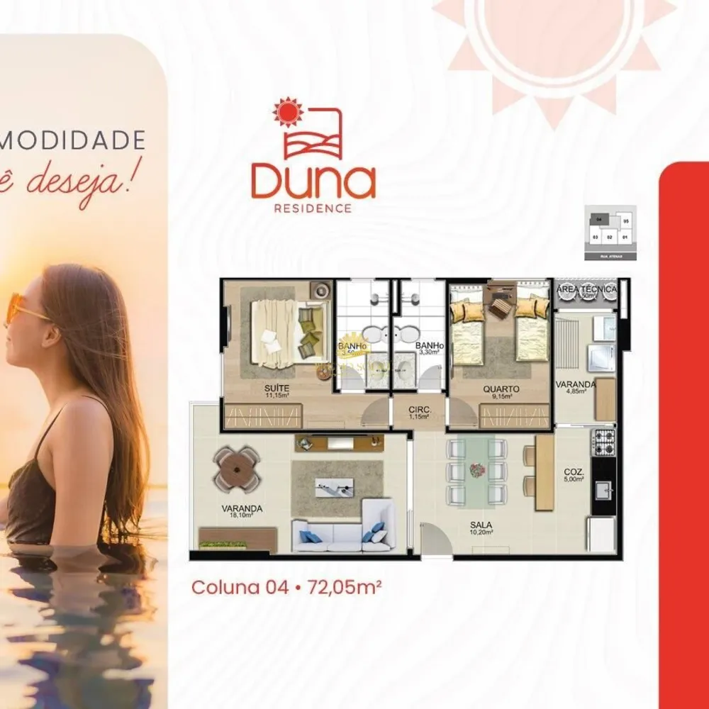 Apartamento, 2 quartos, 68 m² - Foto 12