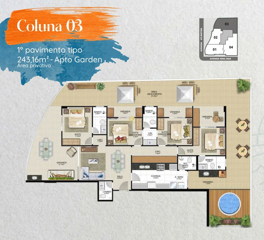 Apartamento, 4 quartos, 148 m² - Foto 16