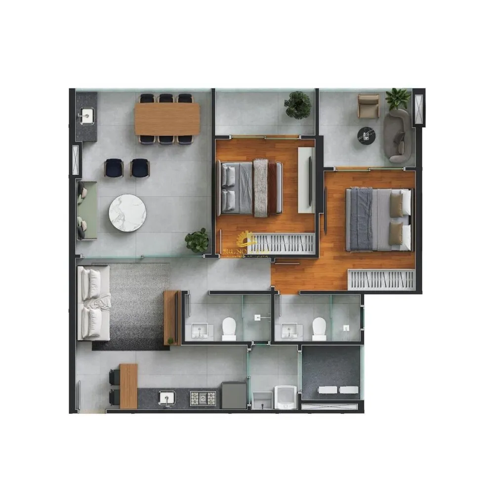 Apartamento, 2 quartos, 83 m² - Foto 15