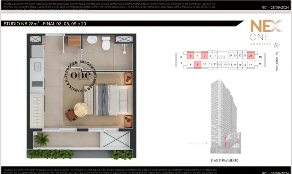 Apartamento, 1 quarto, 22 m² - Foto 10