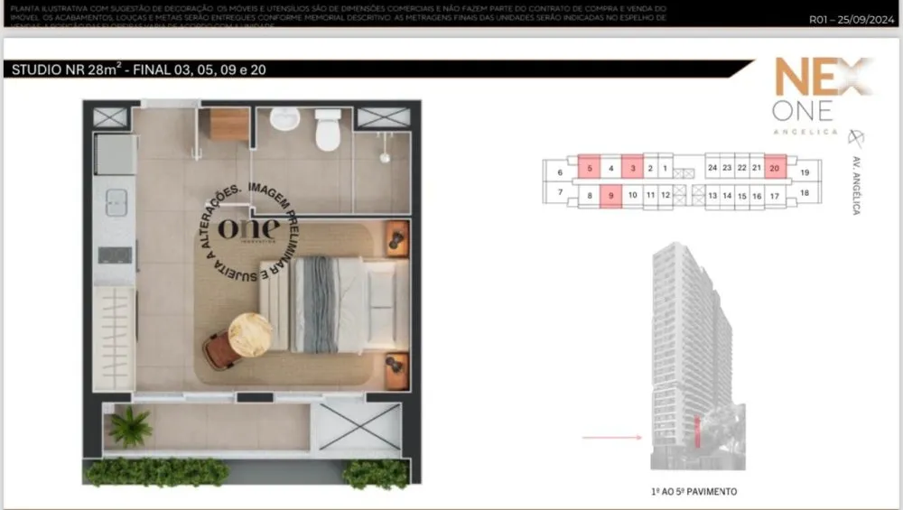 Apartamento, 1 quarto, 22 m² - Foto 4