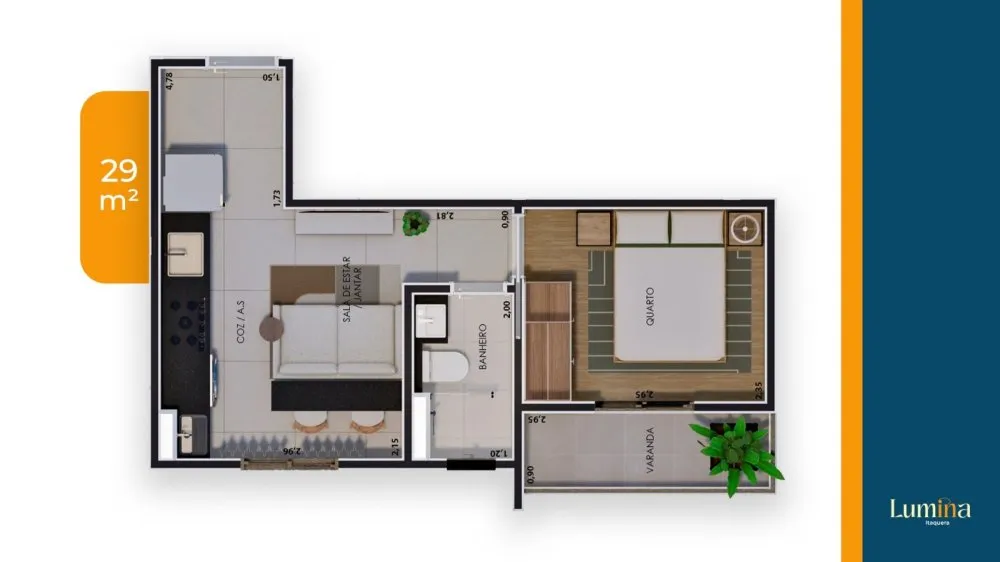 Apartamento, 1 quarto, 26 m² - Foto 6