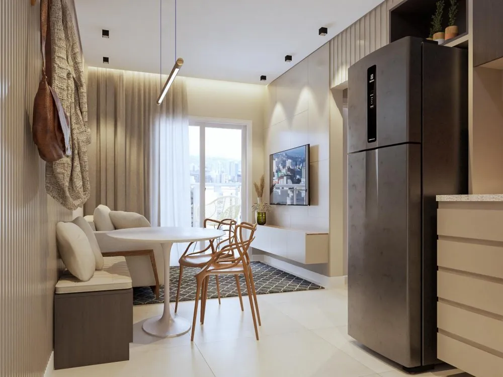 Apartamento, 2 quartos, 35 m² - Foto 3