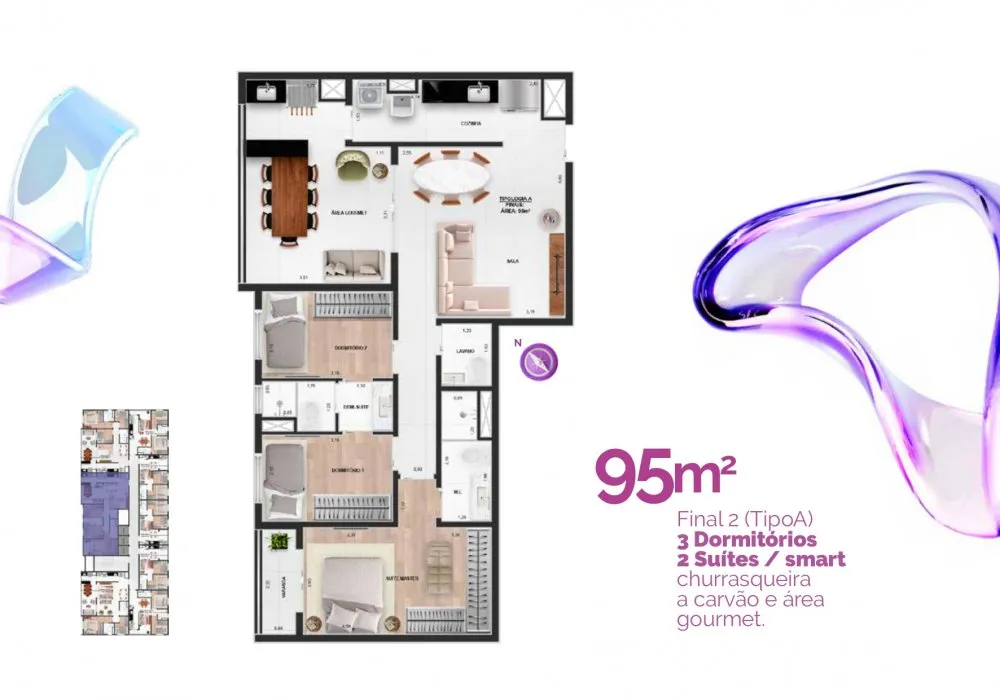 Apartamento, 2 quartos, 37 m² - Foto 10