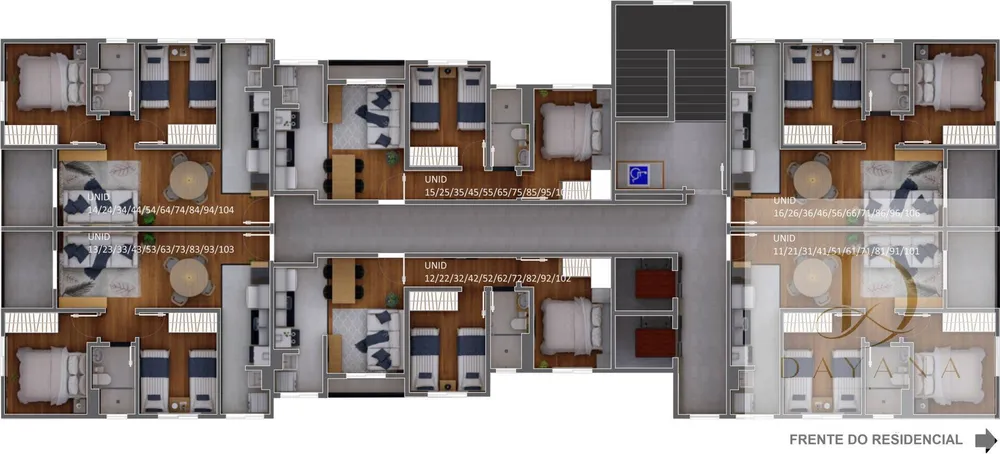 Apartamento, 2 quartos, 50 m² - Foto 16