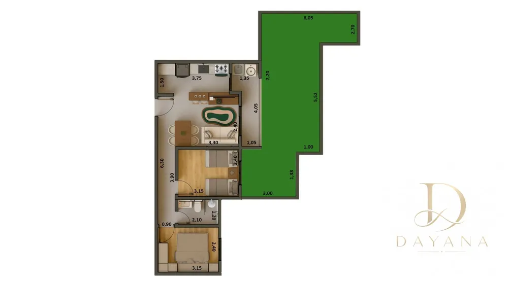 Apartamento, 2 quartos - Foto 8