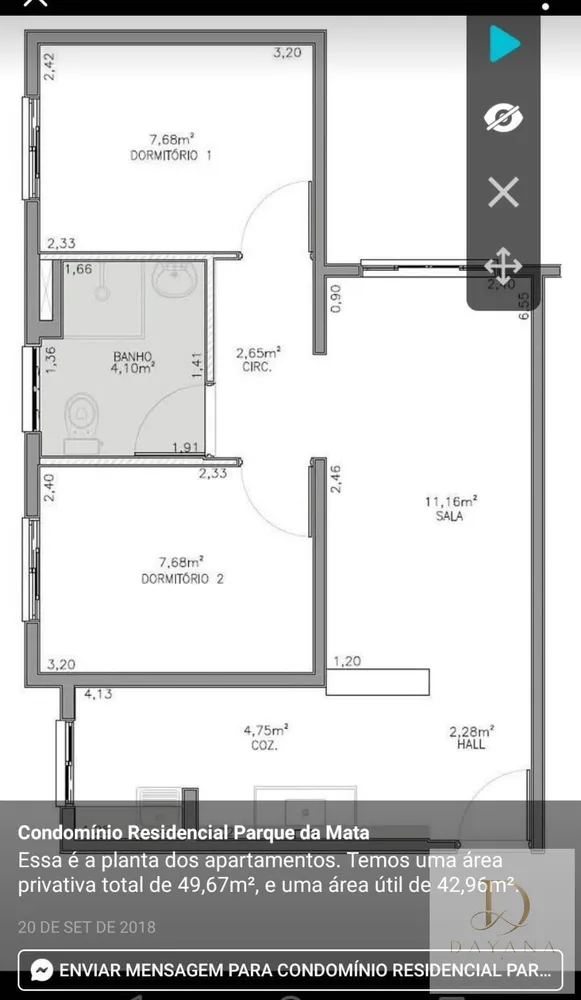 Apartamento, 2 quartos, 42 m² - Foto 3