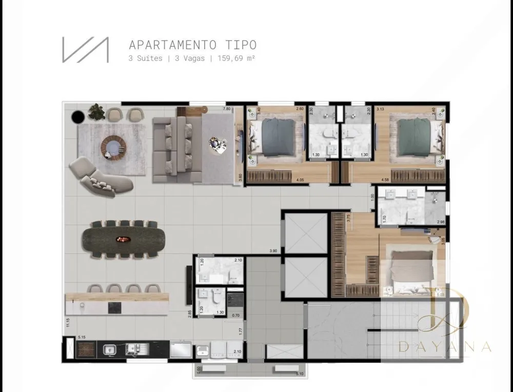 Apartamento, 3 quartos - Foto 8