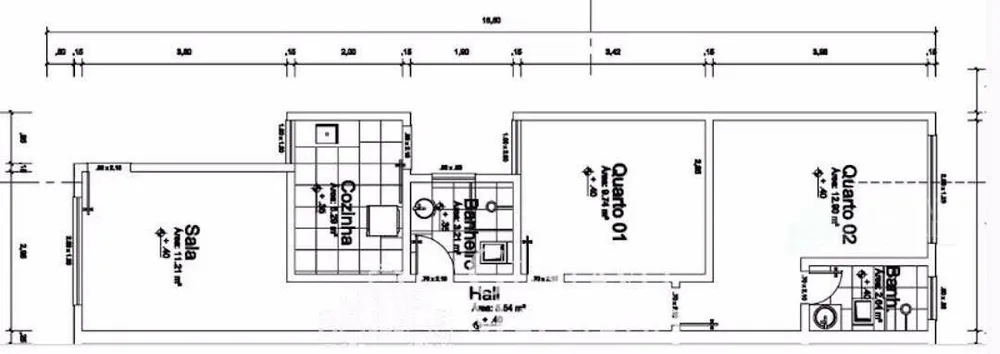 Casa, 2 quartos, 61 m² - Foto 3