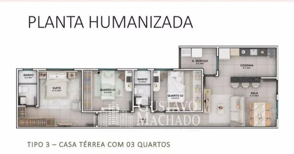 Casa, 2 quartos, 75 m² - Foto 8