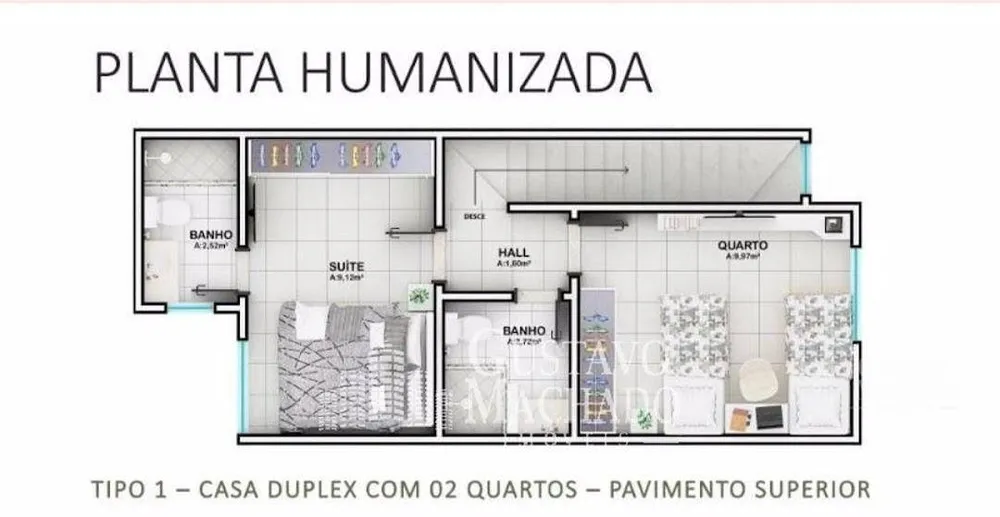 Casa, 2 quartos, 75 m² - Foto 6