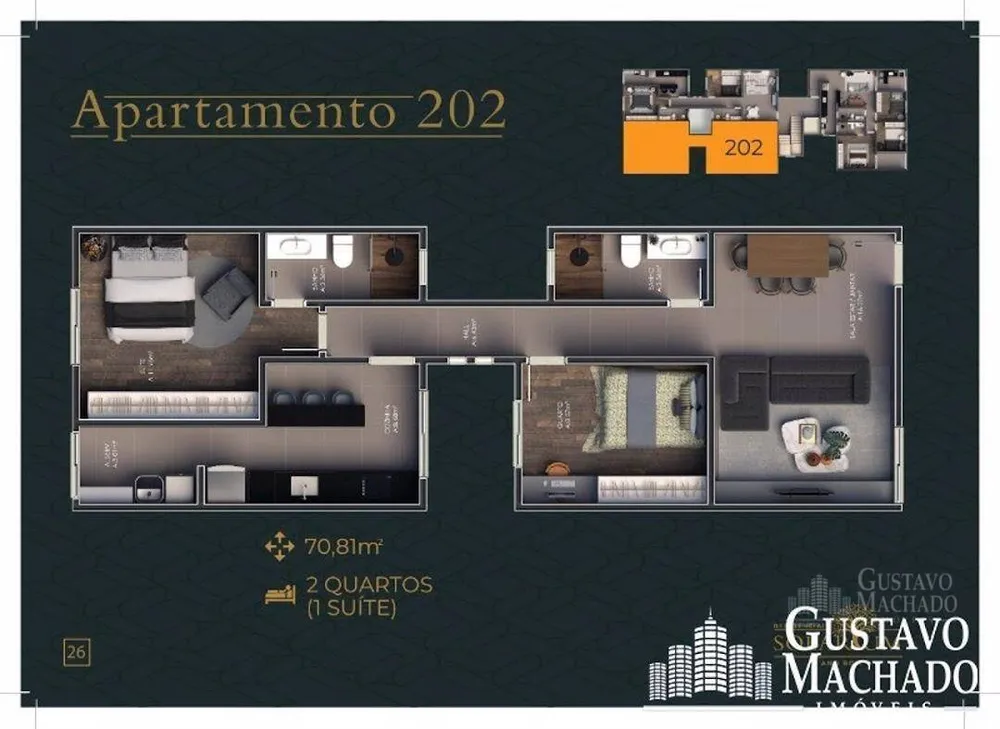 Apartamento, 3 quartos, 98 m² - Foto 29