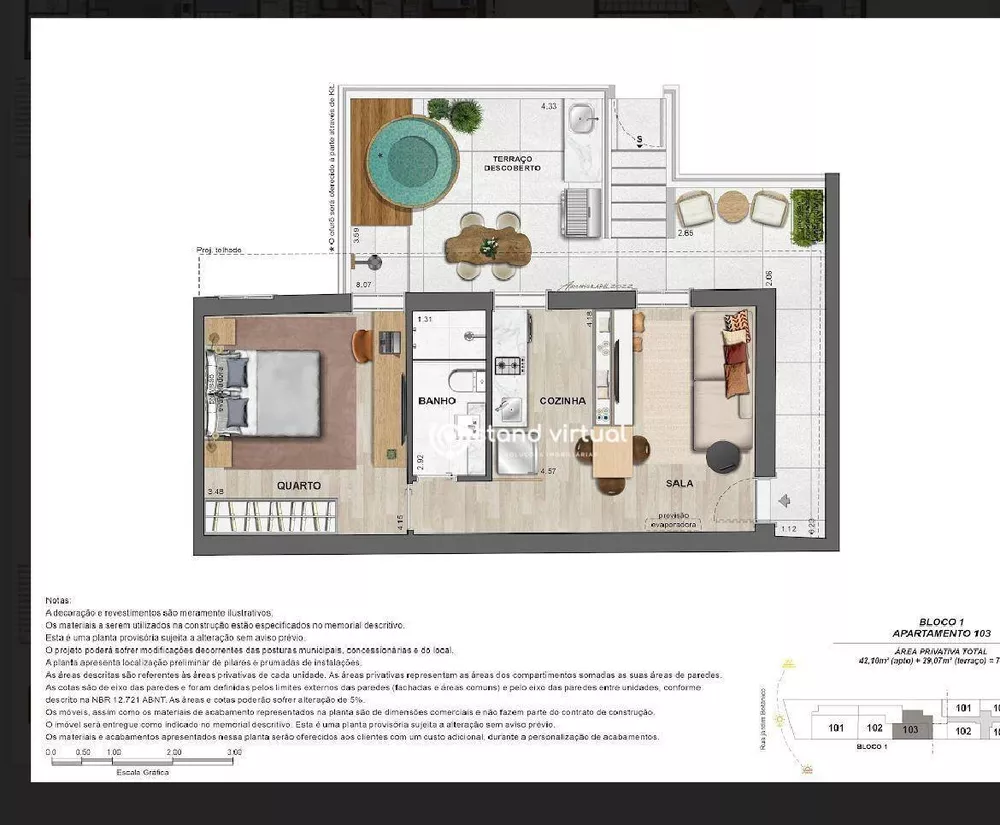 Apartamento, 1 quarto, 71 m² - Foto 13