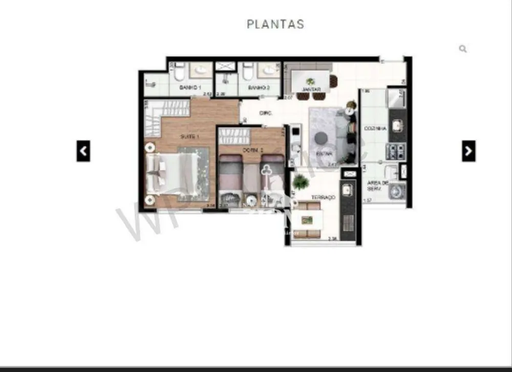 Apartamento, 2 quartos, 56 m² - Foto 16
