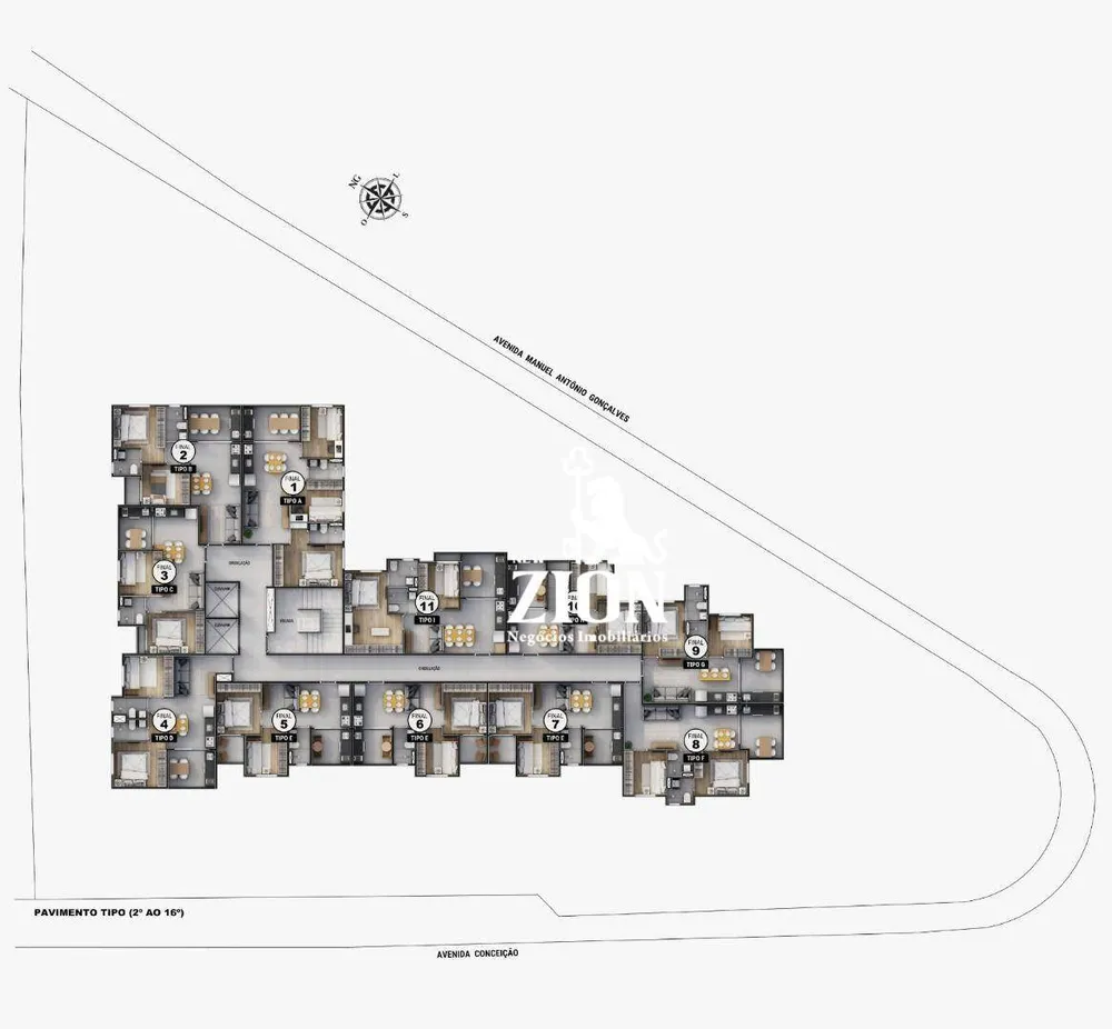 Apartamento, 2 quartos, 42 m² - Foto 10