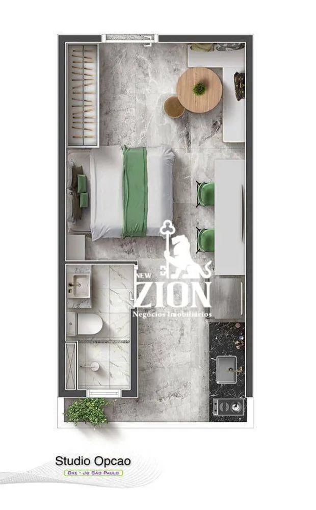 Kitnet-Studio, 19 m² - Foto 4