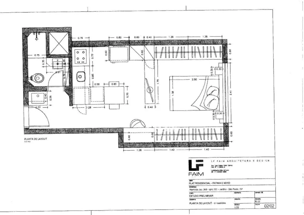 Apartamento à venda com 1 quarto, 31m² - Foto 2