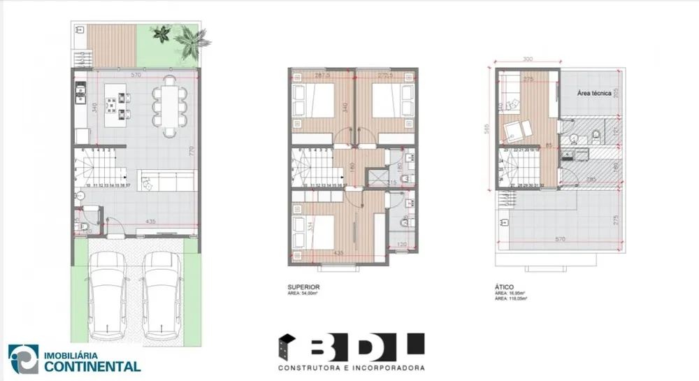 Casa, 3 quartos, 120 m² - Foto 2