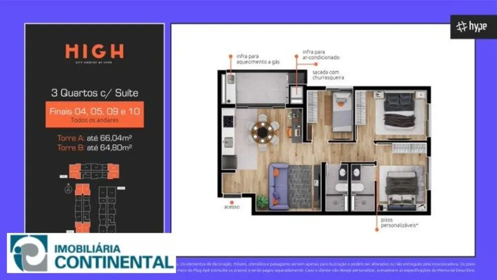 Apartamento, 2 quartos, 72 m² - Foto 2