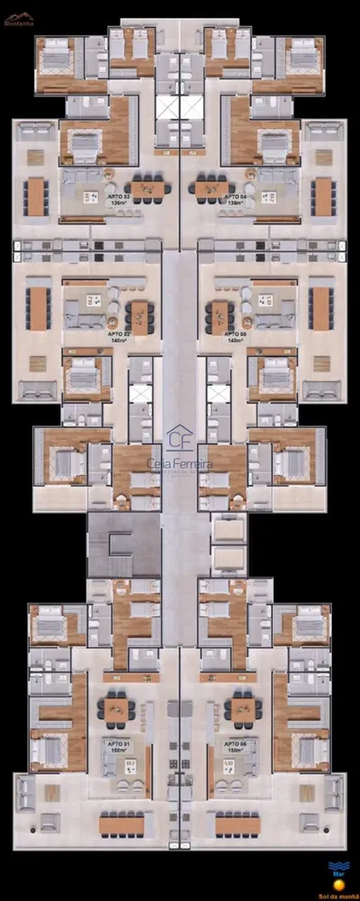 Cobertura, 4 quartos, 210 m² - Foto 12