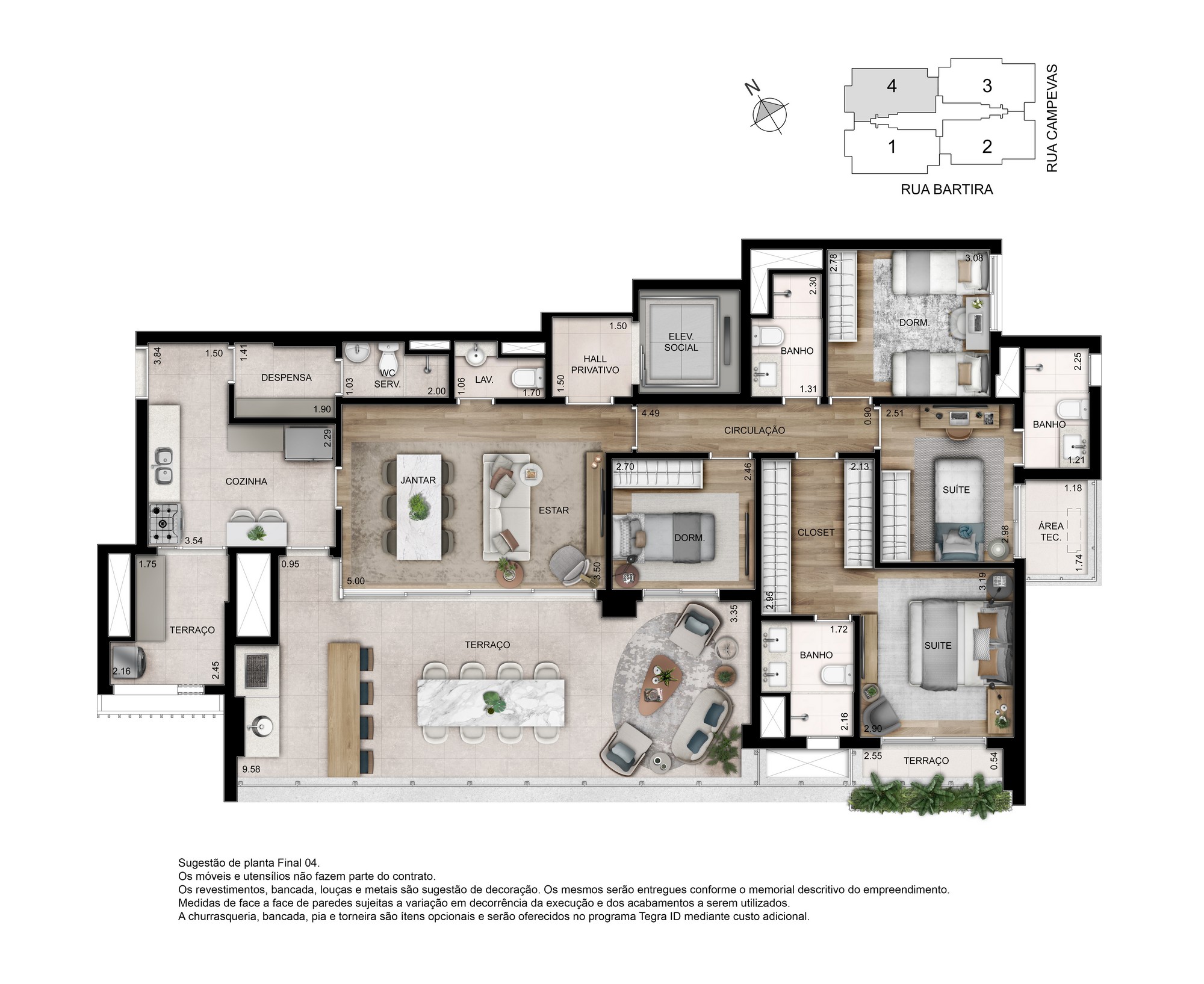 Apartamento, 4 quartos, 156 m² - Foto 17
